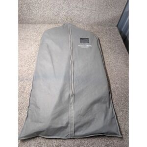 David Donahue Roarke Tuxedo Suit Mens 44L 38 100% Wool Black Satin Lapel